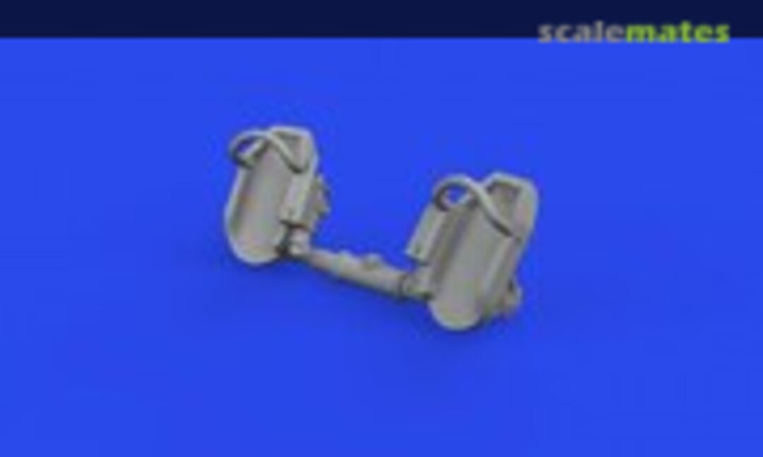 1:72 Bf 109E Rudder Pedals Early PRINT (Eduard 672319) 672319