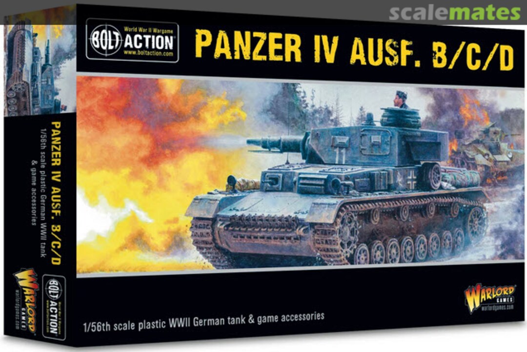Boxart Panzer IV Ausf. B/C/D 402012056 Warlord Games Boxart Panzer IV Ausf. B/C/D 402012056 Warlord Games