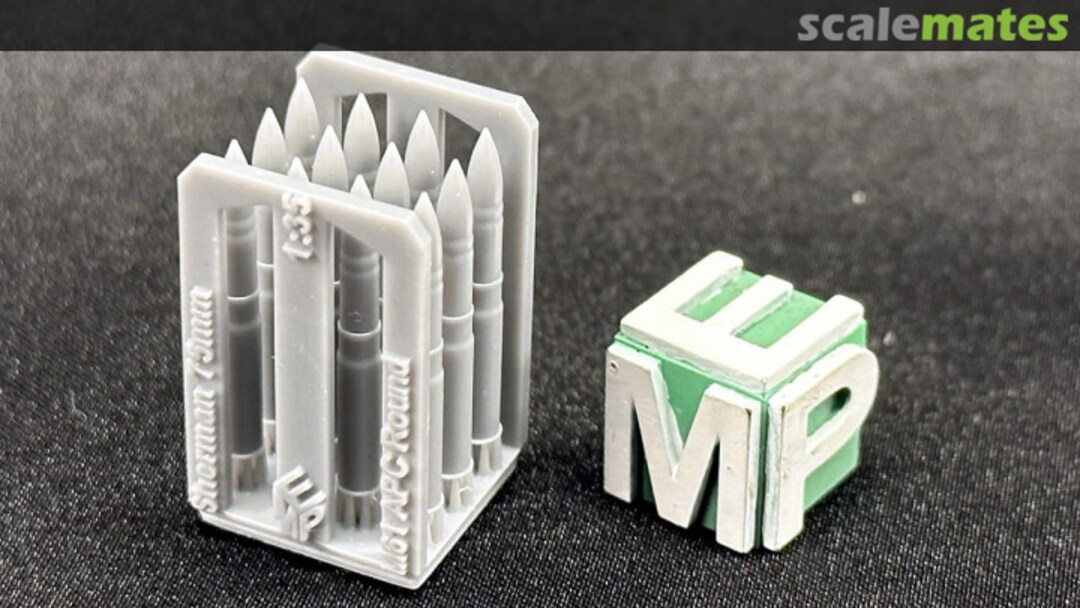 Boxart Ammunition 75mm Sherman - M61 APC - 10-12 pieces 48040476 EMP3d Boxart Ammunition 75mm Sherman - M61 APC - 10-12 pieces 48040476 EMP3d