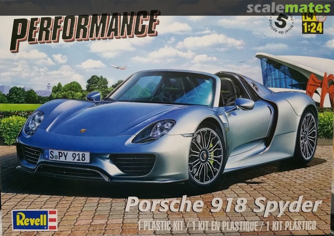 Boxart Porsche 918 Spyder 85-4329 Revell Boxart Porsche 918 Spyder 85-4329 Revell