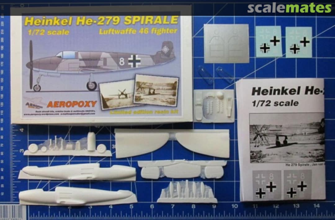 Boxart Heinkel He-279 SPIRALE Aeropoxy Boxart Heinkel He-279 SPIRALE Aeropoxy