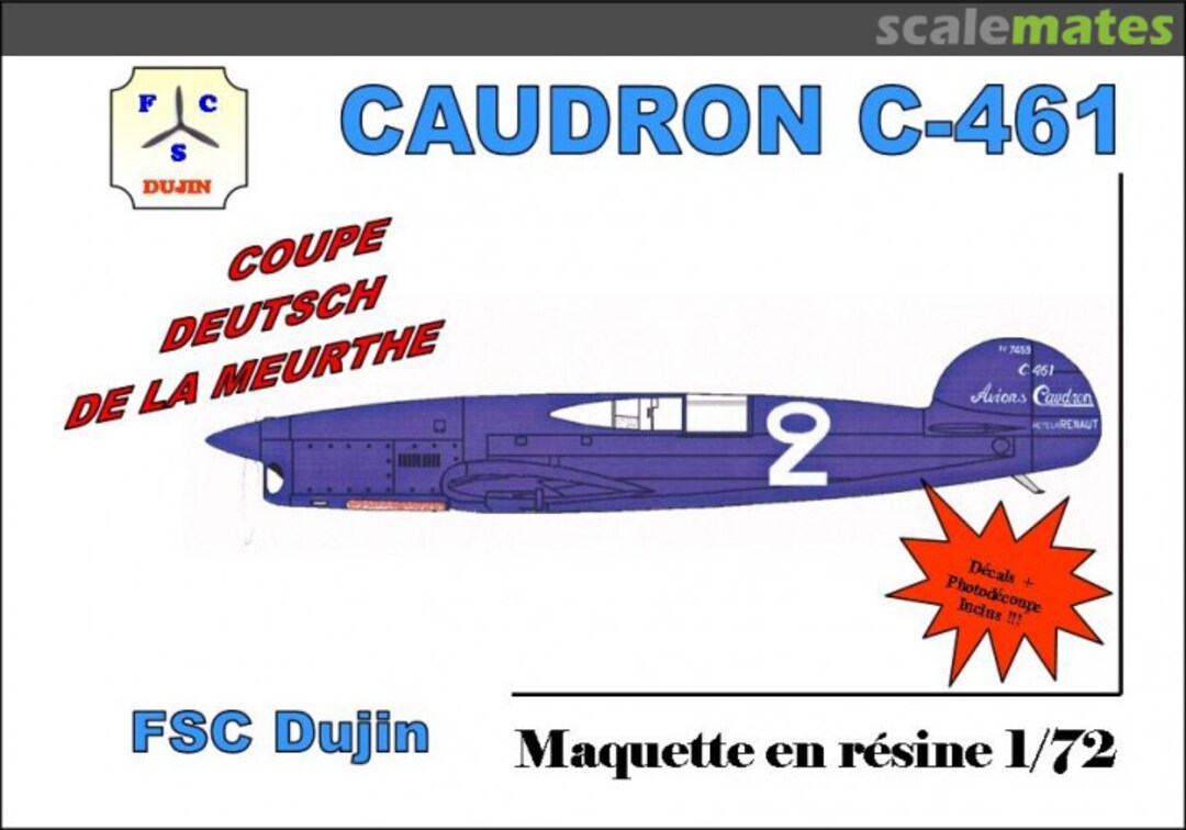 Boxart Caudron C-461 FSC 020 FSC Dujin Boxart Caudron C-461 FSC 020 FSC Dujin