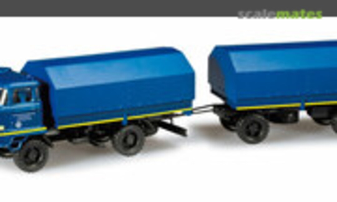 IFA L 60 canvas cover trailer &quot;THW Nuremberg&quot; (Herpa 090513)