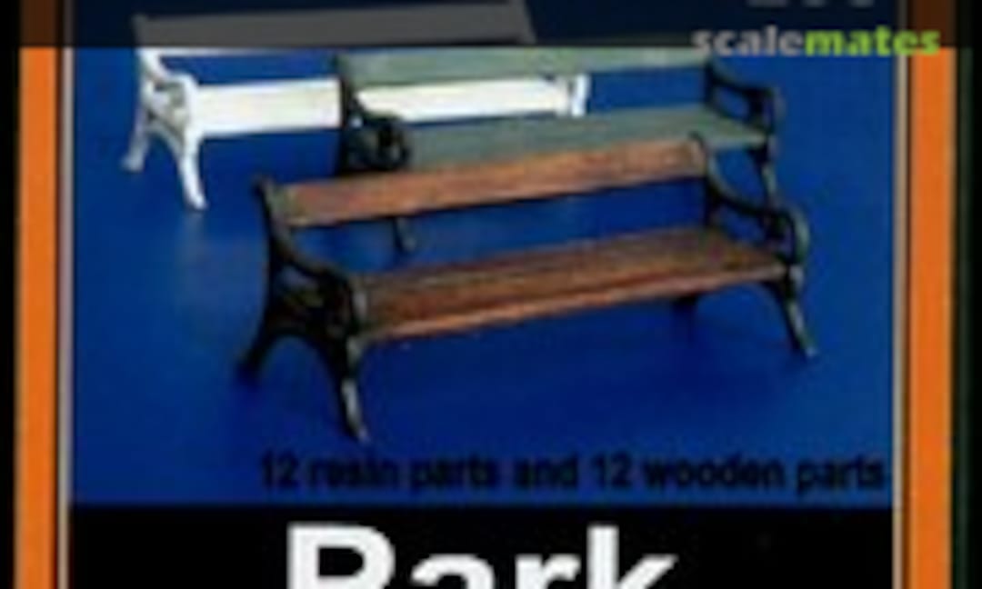 1:35 Park Benches (PlusModel 206) 206