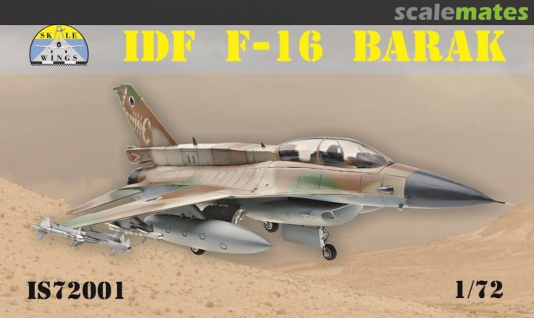 Boxart IDF F-16 Barak IS72001 Skale Wings Boxart IDF F-16 Barak IS72001 Skale Wings