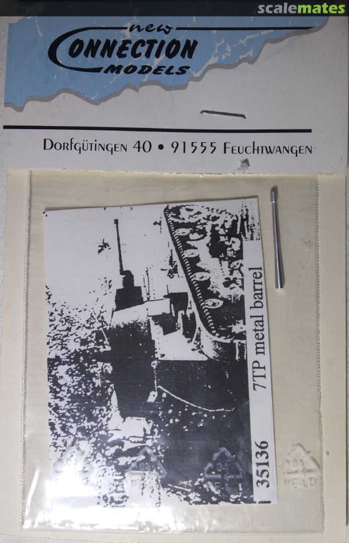 Boxart 7TP metal barrel 35136 New Connection Models Boxart 7TP metal barrel 35136 New Connection Models