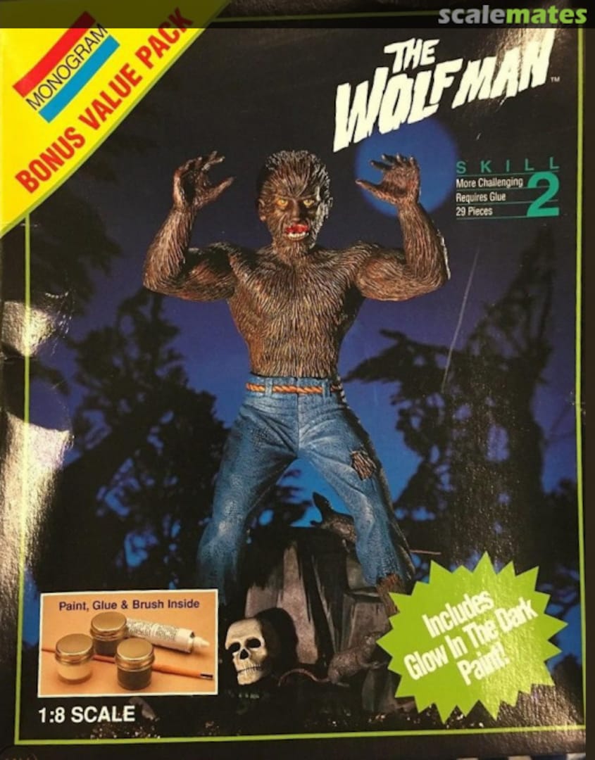 Boxart The Wolfman 6379 Monogram Boxart The Wolfman 6379 Monogram