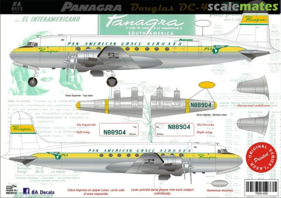 Boxart DC-4 7909-409 8aDecs Boxart DC-4 7909-409 8aDecs