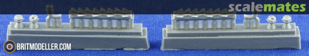 Boxart Beaufighter Mk.21 Hedgehog Flame Damper Exhausts / Aussie Type Q48387 CMK Boxart Beaufighter Mk.21 Hedgehog Flame Damper Exhausts / Aussie Type Q48387 CMK