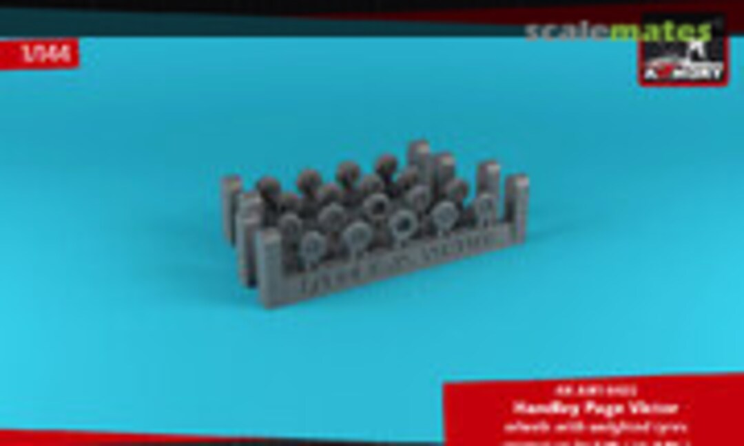 1:144 Handley-Page Victor B.2/K.2 - wheels with weighted tires (Armory AW14403) AW14403