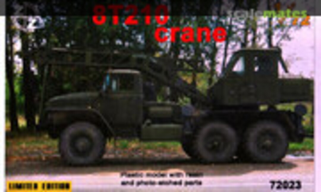 1:72 Soviet Modern Truck Crane 8T210 conversion kit (ZZ Exclusive Modell 72023) 72023