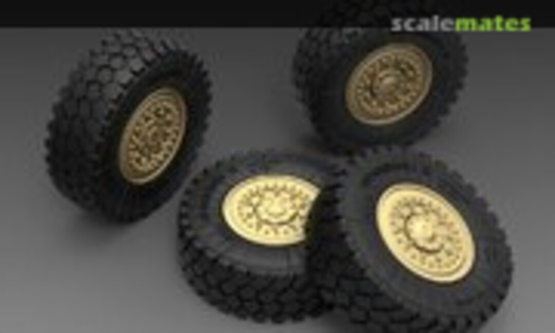 1:35 U.S. 4x4 MRAP sagged wheels (Royal Model 785) 785