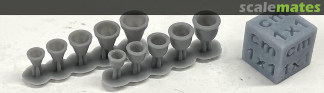 Boxart Flowerpots small simple - 5 pieces 35140108 EMP3d Boxart Flowerpots small simple - 5 pieces 35140108 EMP3d
