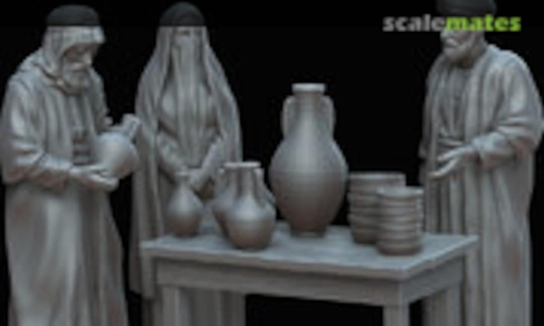 1:72 Arab market (White Stork Miniatures F72053) F72053