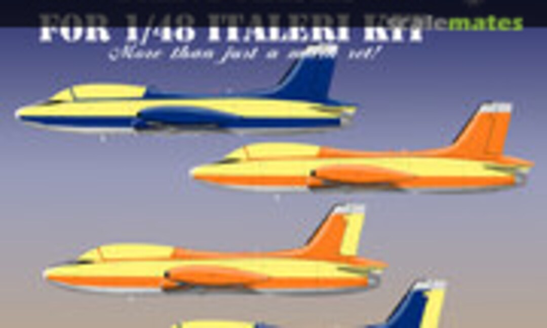 1:48 MB-326H Macchi "Fanta Can" Paint masks (Ronin Decals RPM-056) RPM-056