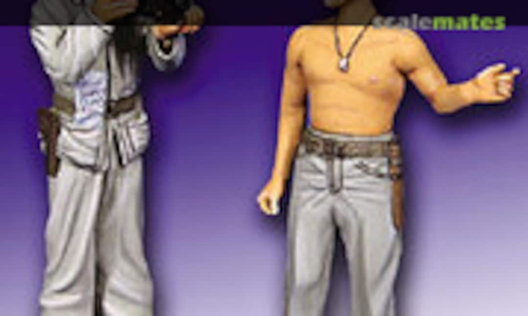 1:35 USMC Photographer and Marine (Warriors 35591)