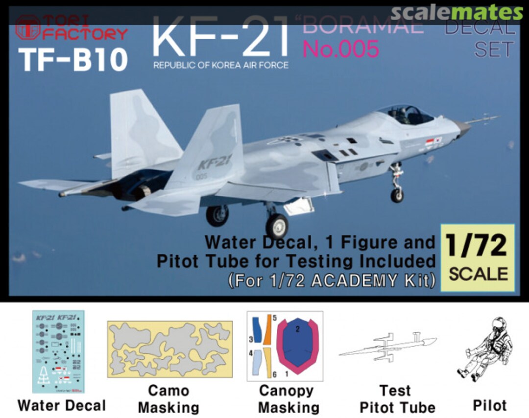 Boxart KF-21 Boramae No.005 Decal Set with Measurement Probe TF-B10 Tori Factory Boxart KF-21 Boramae No.005 Decal Set with Measurement Probe TF-B10 Tori Factory