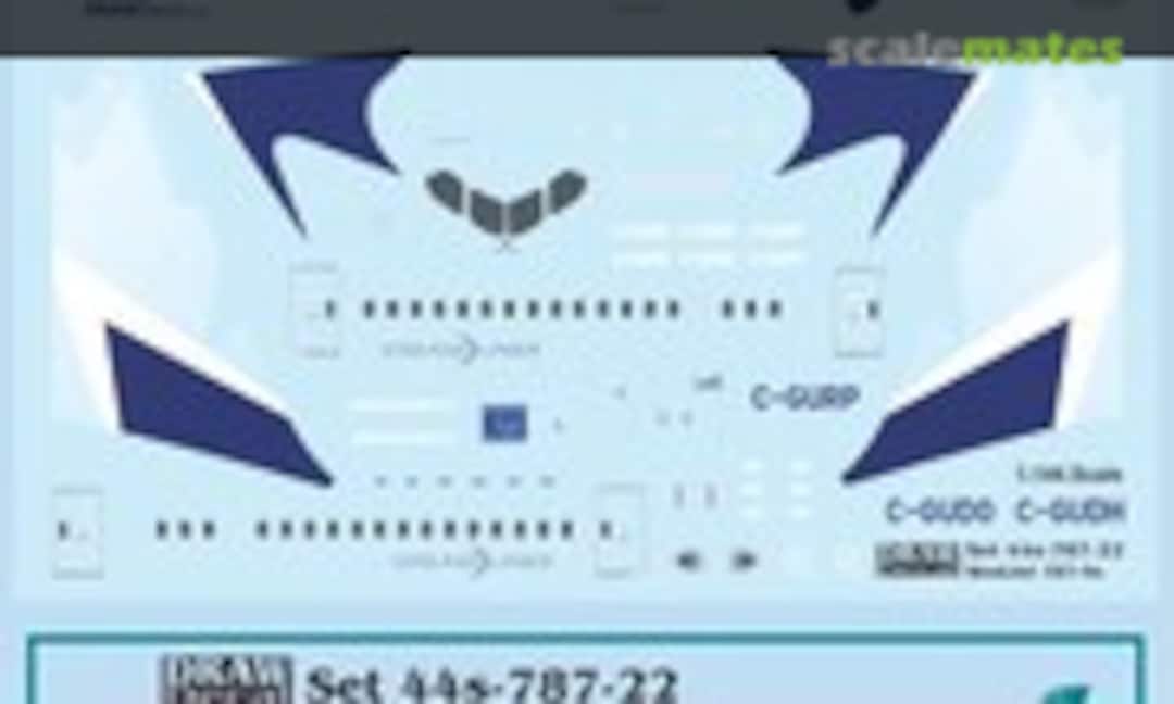 1:144 WestJet 787-9 Dreamliners (Draw Decal 44-787-22) 44-787-22