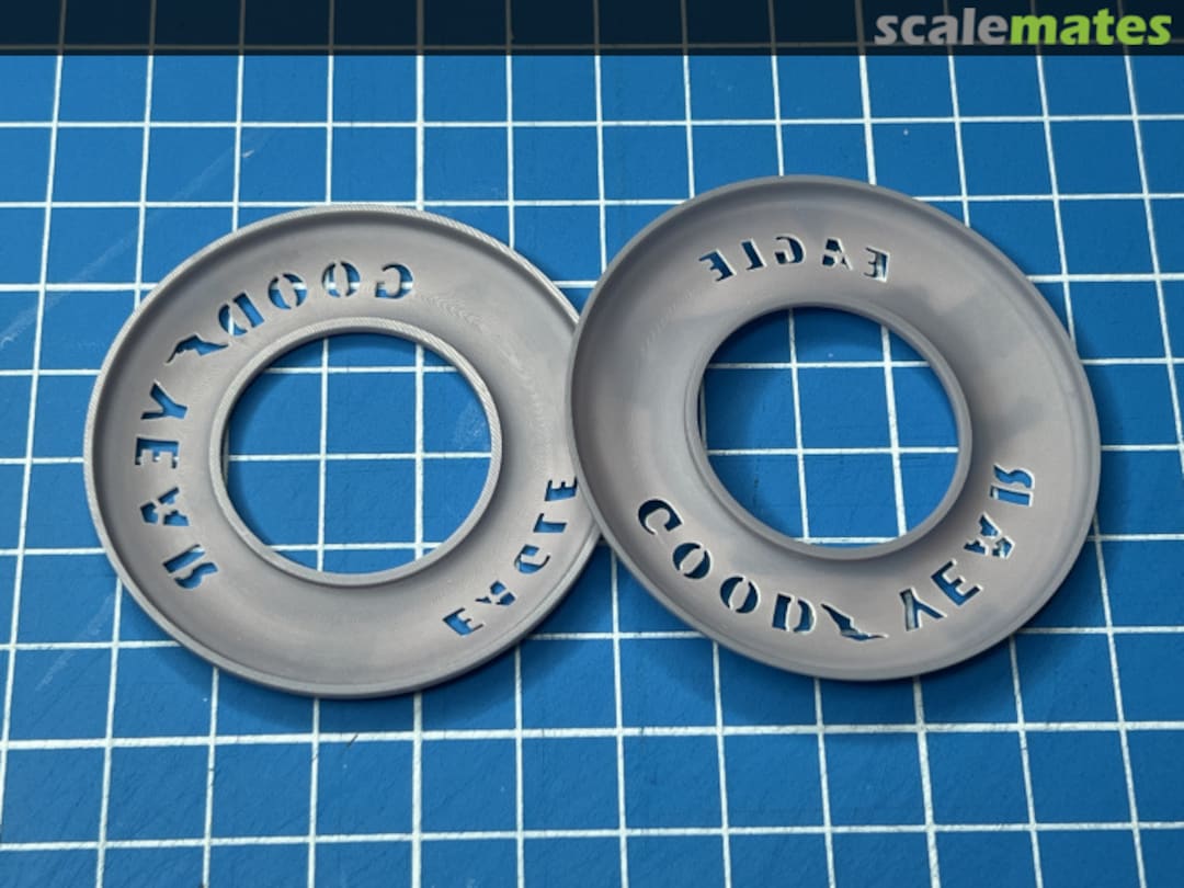 Contents McLaren MP4/2C Tire Stencil A055/2024 Stone Models Contents McLaren MP4/2C Tire Stencil A055/2024 Stone Models