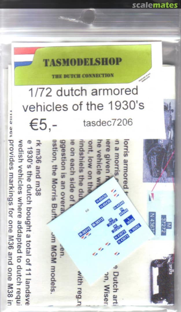 Boxart Dutch armored vehicles between the world wars tasdec7206 Tasmodelshop.com Boxart Dutch armored vehicles between the world wars tasdec7206 Tasmodelshop.com