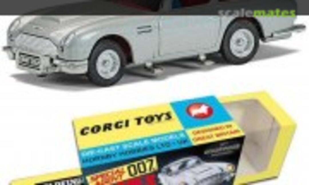 1:43 James Bond Aston Martin DB5 (silver) – Goldfinger 50th Anniversary (Corgi CC04203)
