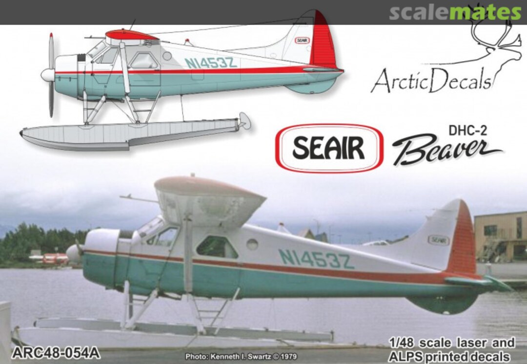 Boxart DHC-2 Beaver SEAIR ARC48-054A Arctic Decals Boxart DHC-2 Beaver SEAIR ARC48-054A Arctic Decals