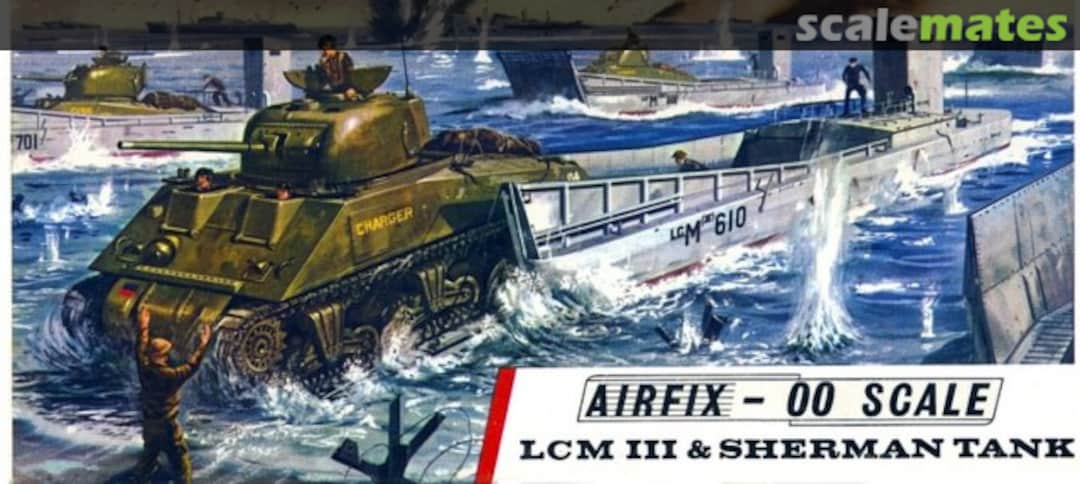 Boxart LCM III & Sherman Tank A301V Airfix