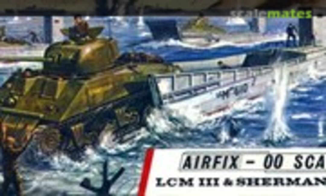1:76 LCM III & Sherman Tank (Airfix A301V) A301V