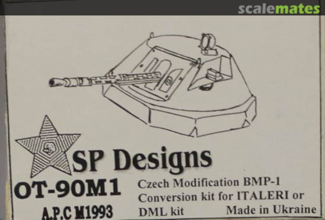 Boxart Czech OT-90M1 m1993 APC conversion 042 SP Designs Boxart Czech OT-90M1 m1993 APC conversion 042 SP Designs