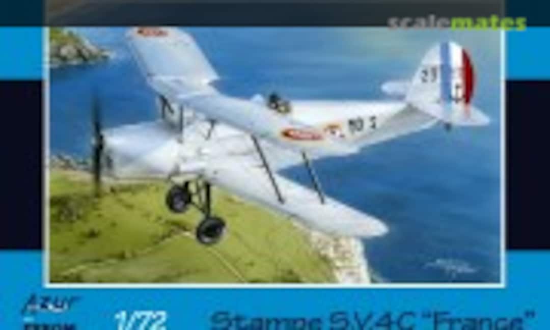 1:72 Stampe S.V.4C (Azur-FRROM FR0025) FR0025