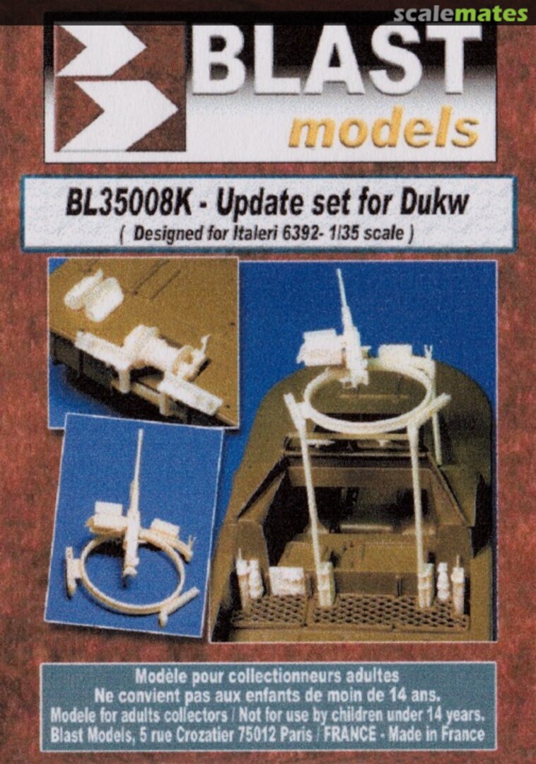Boxart GMC DUKW-353 Update Set BL35008K Blast Models Boxart GMC DUKW-353 Update Set BL35008K Blast Models