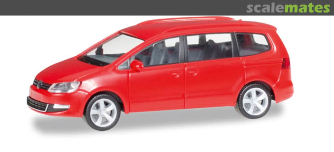 Boxart VW Sharan, red 012812 Herpa Boxart VW Sharan, red 012812 Herpa