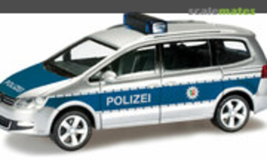 VW Sharan &quot;North Rhine-Westphalia police department&quot; (Herpa 090551)