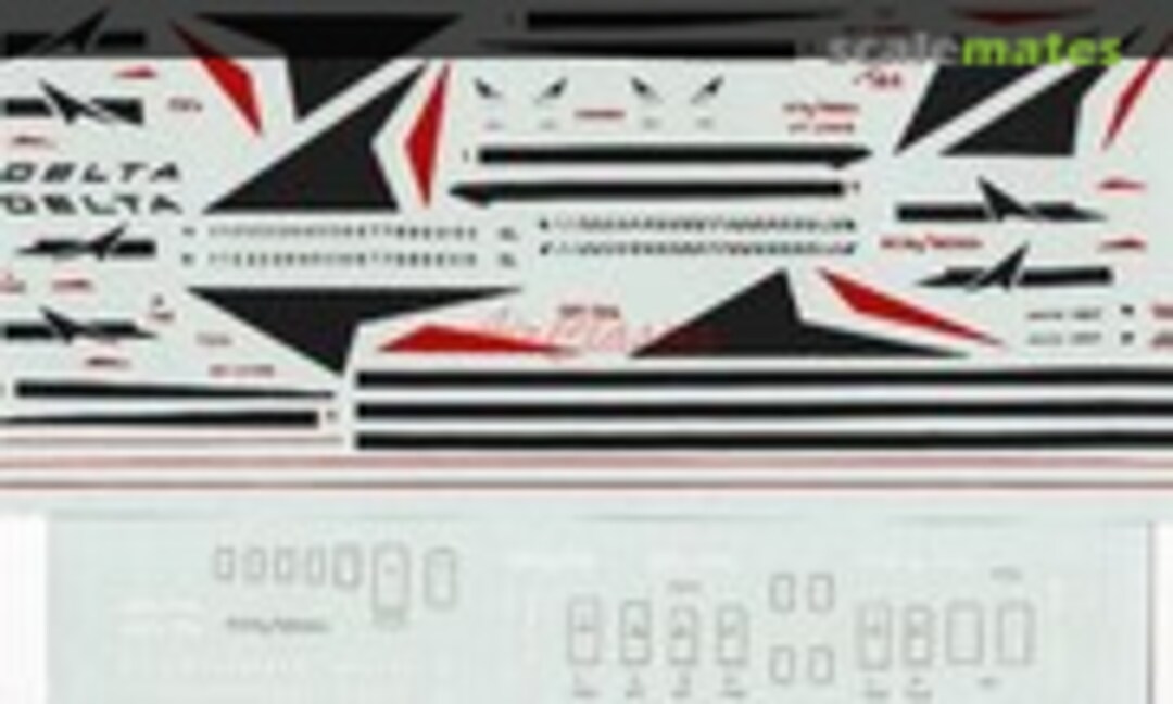 1:144 Delta Airlines McDonnell Douglas MD-80 (Flight Designs )