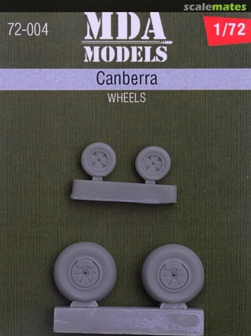 Boxart Canberra Wheels MDA72-004 MDA Models Boxart Canberra Wheels MDA72-004 MDA Models