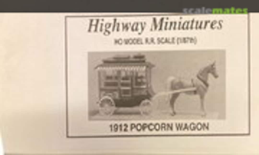 1:87 1912 Popcorn Wagon (Jordan Products 360-235)
