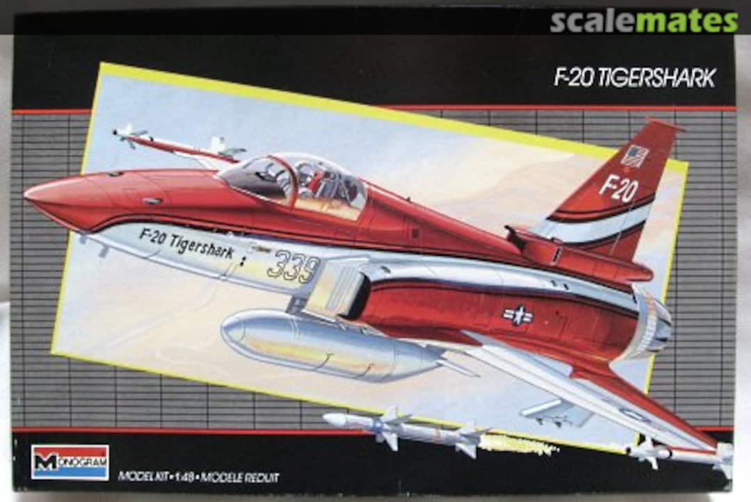 Boxart F-20 Tigershark 5445 Monogram Boxart F-20 Tigershark 5445 Monogram