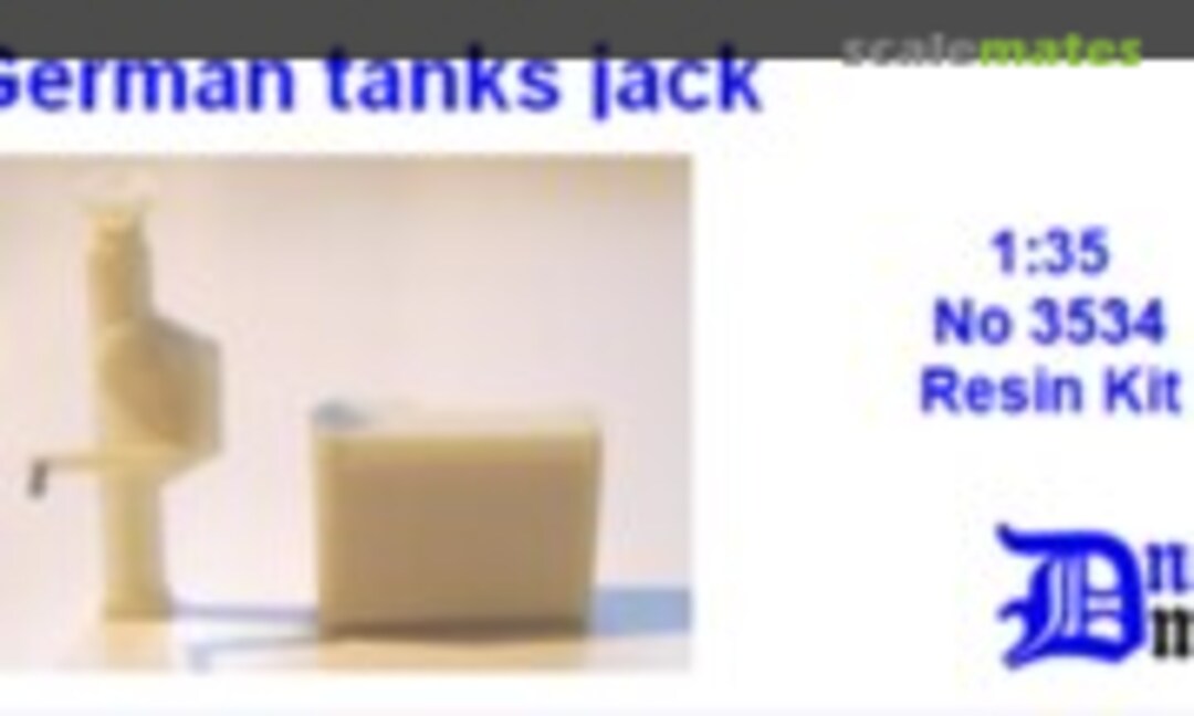 1:35 German tanks jack, WWII, 20 pcs (Dnepro Model 3534) 3534