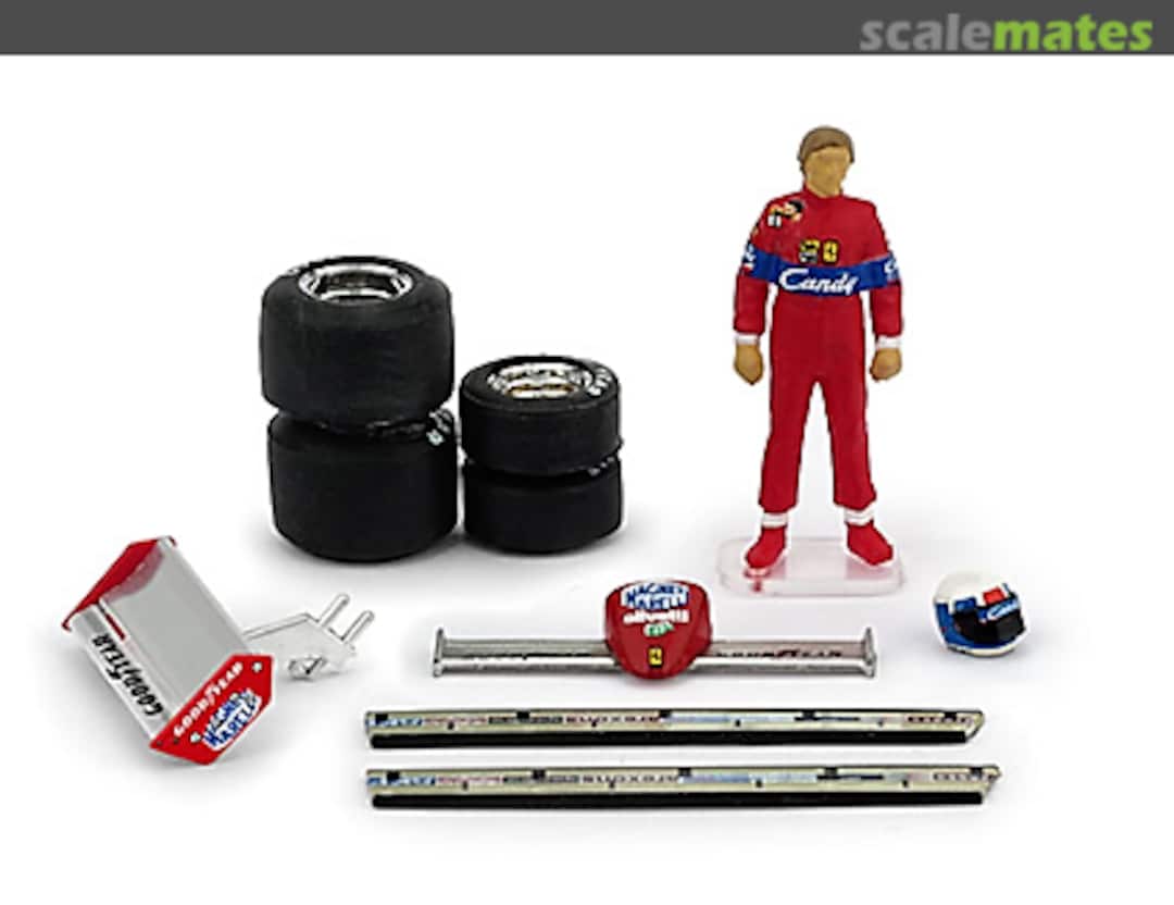 Boxart Didier Pironi + Accessori BMCH02T2 Brumm Boxart Didier Pironi + Accessori BMCH02T2 Brumm