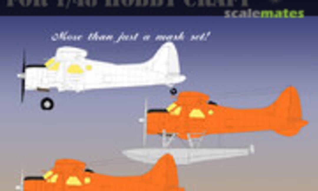 1:48 DHC-2 Beaver Paint Masks (Ronin Decals RPM-051) RPM-051