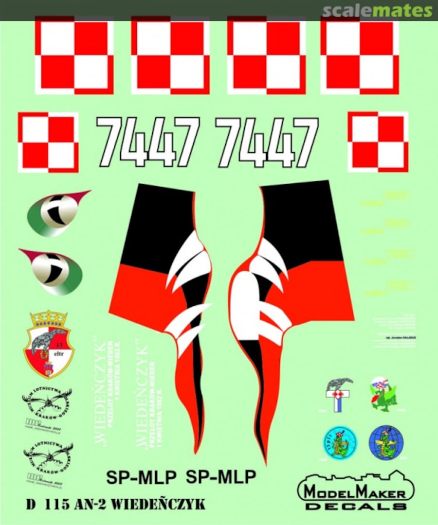 Boxart AN-2 'Wiedeńczyk' MD48115 ModelMaker Boxart AN-2 'Wiedeńczyk' MD48115 ModelMaker