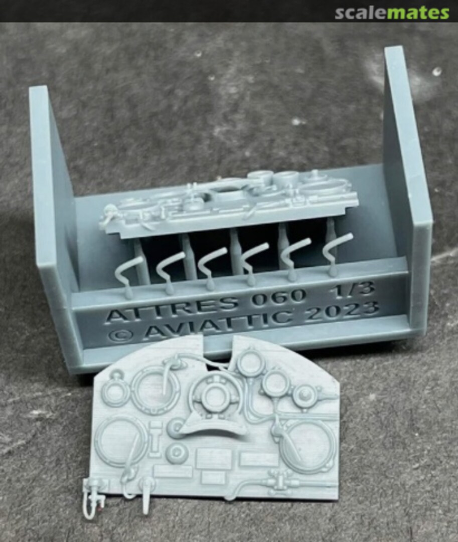 Boxart Sopwith Strutter instrument panel and dial decals ATTRES 060 Aviattic Boxart Sopwith Strutter instrument panel and dial decals ATTRES 060 Aviattic