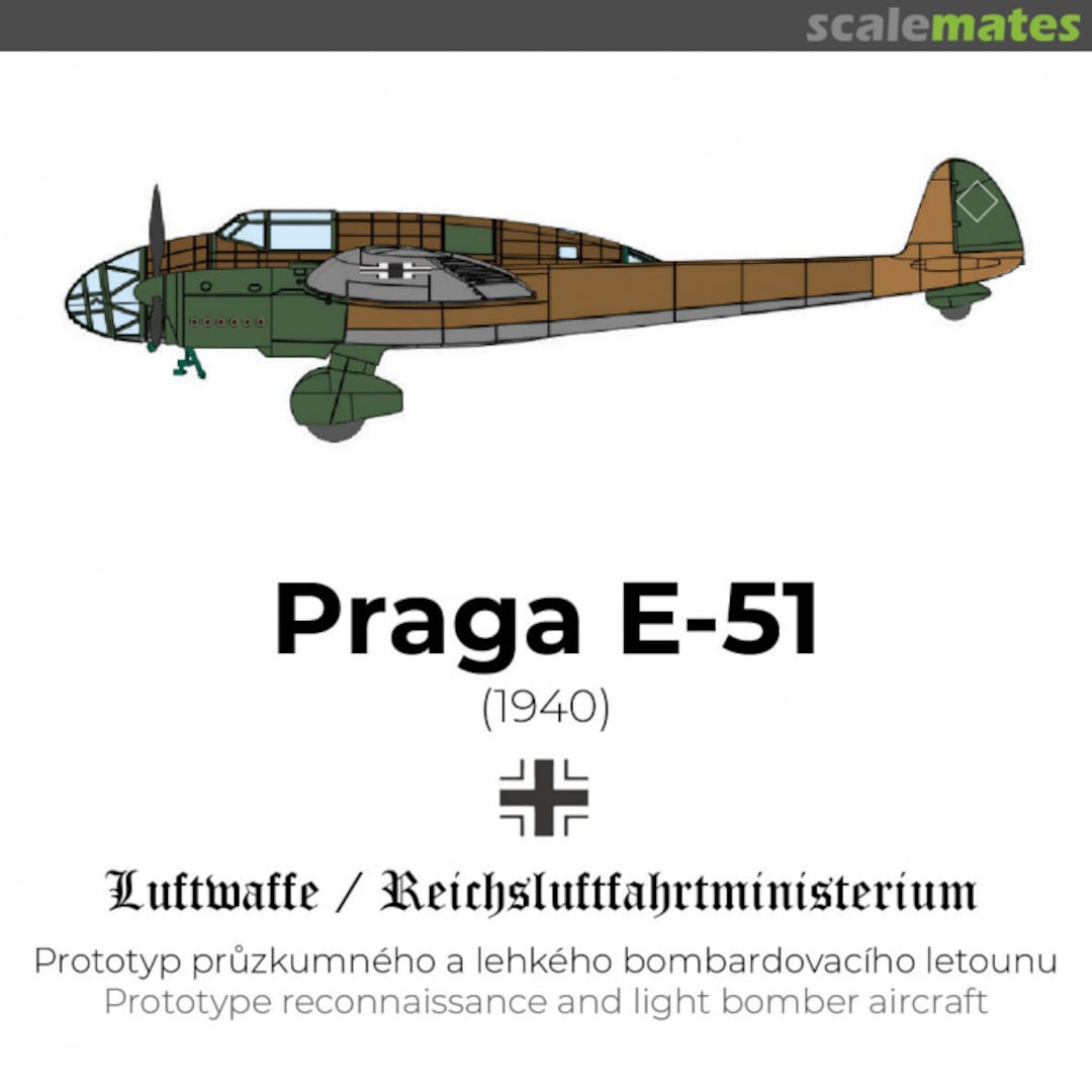 Boxart Praga E-51 72015 Airmastr (Malý-Strmiska) Boxart Praga E-51 72015 Airmastr (Malý-Strmiska)
