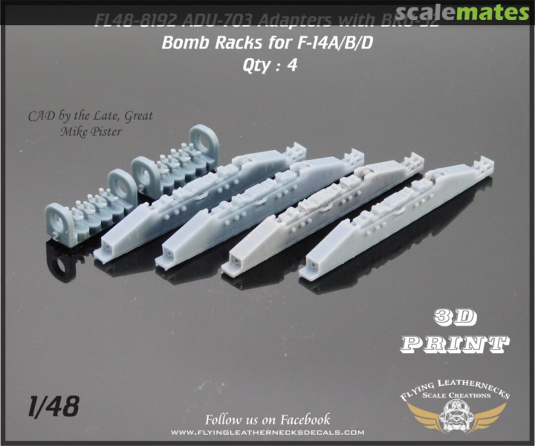 Boxart ADU-703 with BRU-32 for F-14A/B/D FL48-8192 Flying Leathernecks Boxart ADU-703 with BRU-32 for F-14A/B/D FL48-8192 Flying Leathernecks