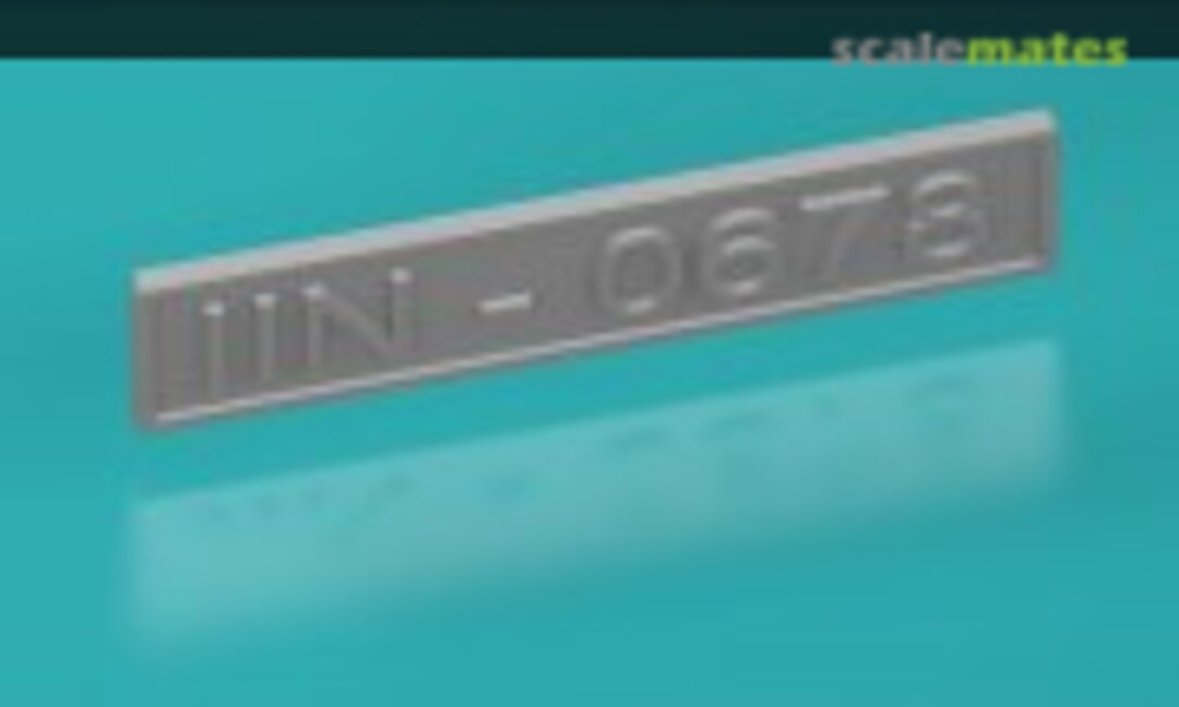 1:25 Tablice Rejestracyjne Pantera Ausf.D - set (EMP3d 25040878) 25040878