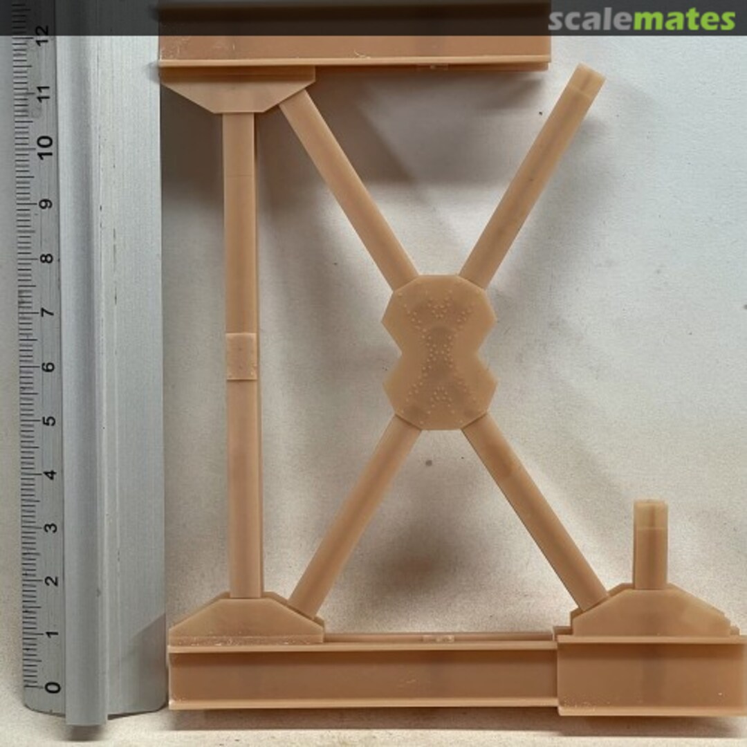 Boxart Steel bridge - side part 4,5 m high - type 1 35120702 EMP3d Boxart Steel bridge - side part 4,5 m high - type 1 35120702 EMP3d