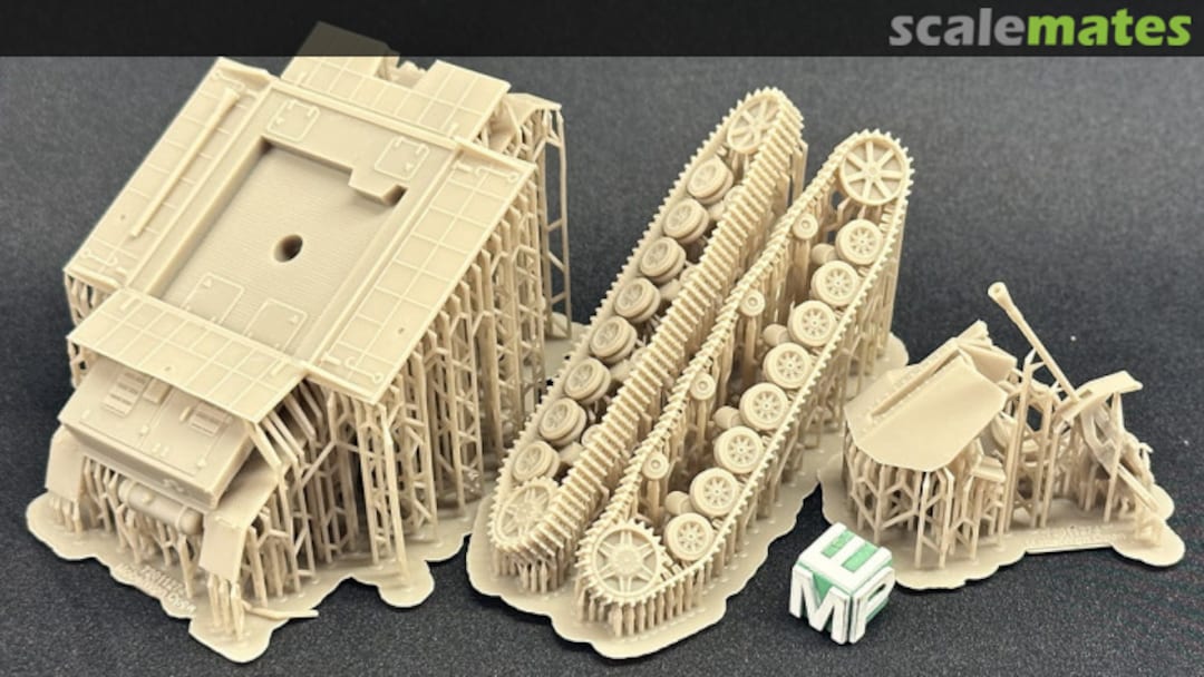 Contents Flakpanzer IV Mobelwagen (3.7 cm Flak 43) - open 72011274 EMP3d Contents Flakpanzer IV Mobelwagen (3.7 cm Flak 43) - open 72011274 EMP3d