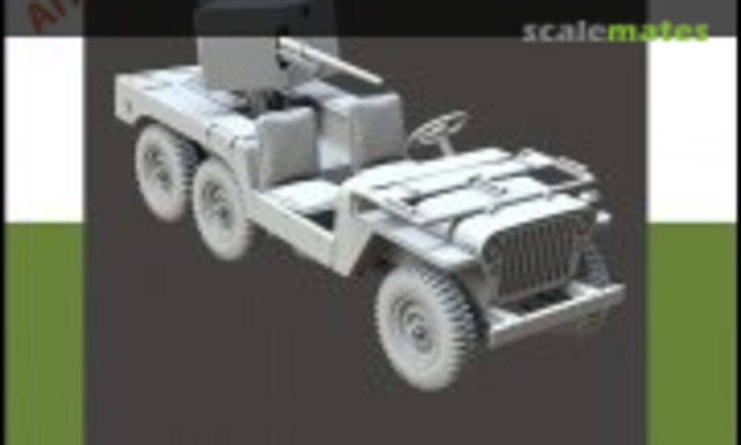 1:72 Jeep Willys MB 6x6 with 37 mm T14 Gun (Mironious Models MM72141)