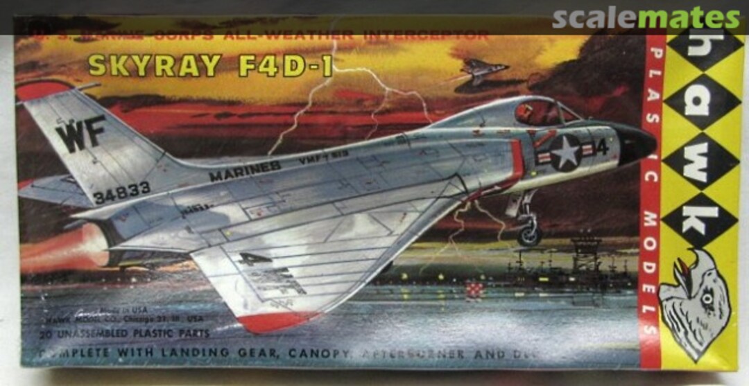 Boxart Skyray F4D-1 624-60 Hawk