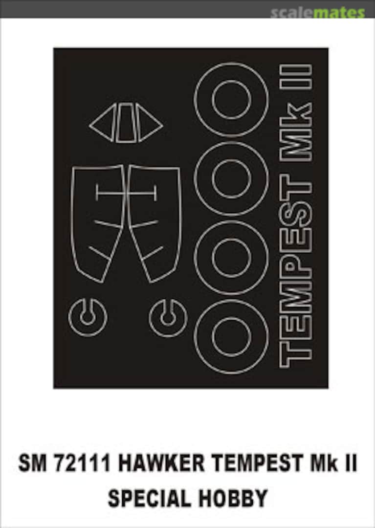 Boxart Hawker Tempest Mk.II SM72111 Montex